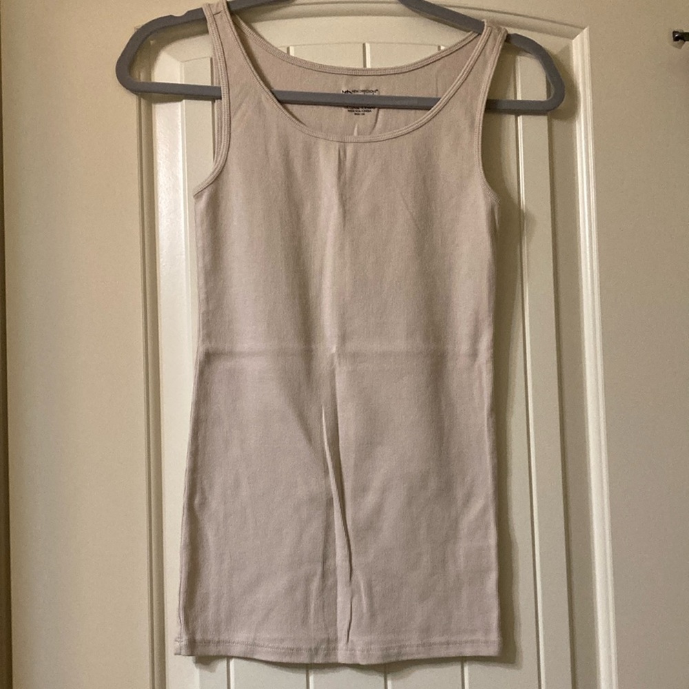 New Directions Ribbed Tank Top